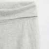 Leggings infantiles de pierna ancha con vuelta
