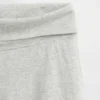 Leggings infantiles de pierna ancha con vuelta