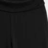 Leggings infantiles de pierna ancha con vuelta