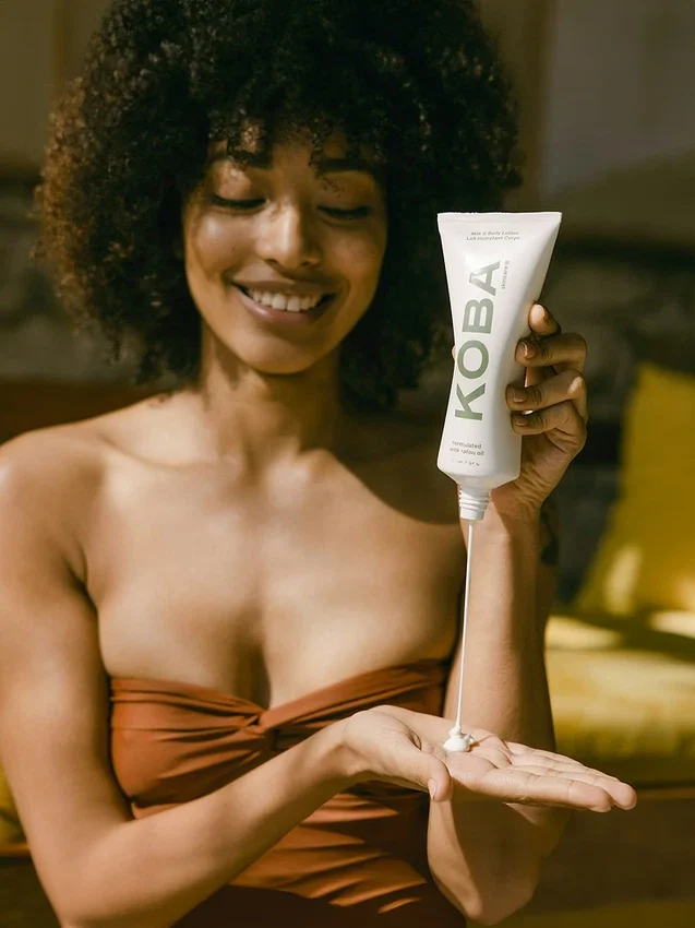 Loción corporal «Milk It» de Koba