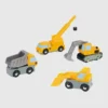 Lote de juguetes de vehículos de construcción para niños pequeños