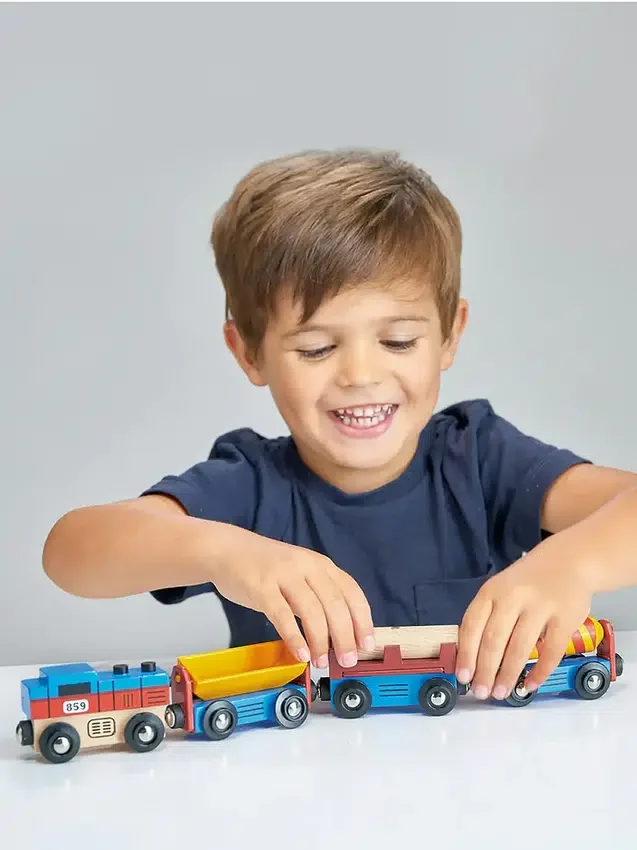 Lote de juguetes para niños pequeños «Adventure Trains»