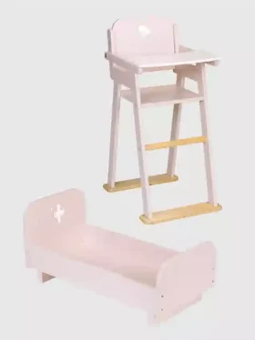 Lote de muebles para muñecas para niños pequeños