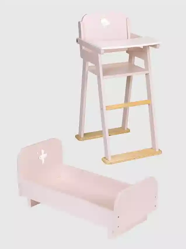 Lote de muebles para muñecas para niños pequeños