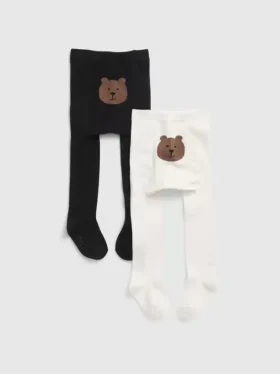 Mallas con ositos para niños pequeños (pack de 2)