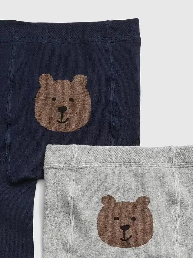 Mallas con ositos para niños pequeños (pack de 2)