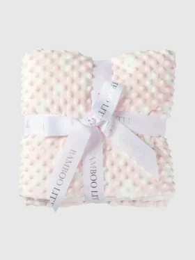 Manta de bambú «Little Pink Cozy Cloud»