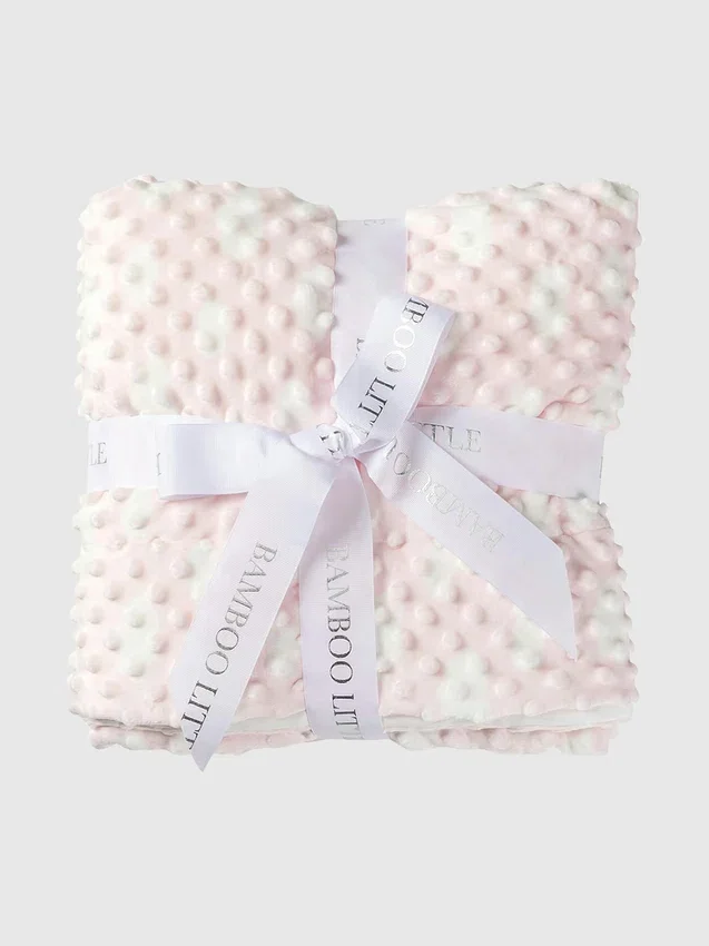 Manta de bambú «Little Pink Cozy Cloud»