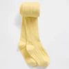 Medias de punto trenzado para bebés y niños