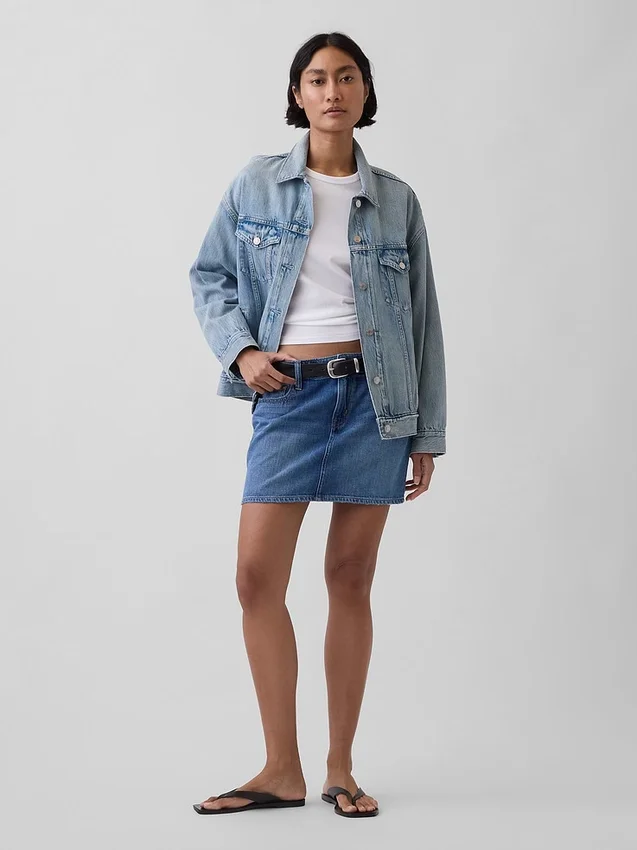 Minifalda vaquera