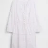 Minivestido con ribete de encaje