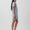 Minivestido de camisa vaquera ultrasuave
