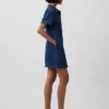 Minivestido de camisa vaquera ultrasuave