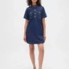 Minivestido de denim ultrasuave