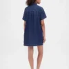Minivestido de denim ultrasuave
