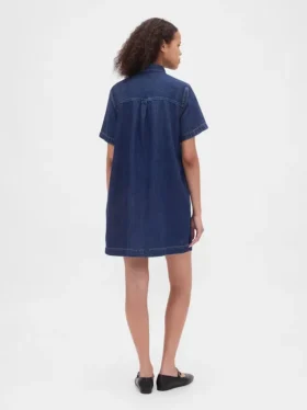 Minivestido de denim ultrasuave