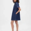 Minivestido de denim ultrasuave