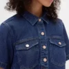 Minivestido de denim ultrasuave
