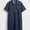 Minivestido de denim ultrasuave