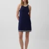 Minivestido de ganchillo 100 % algodón