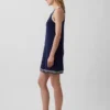 Minivestido de ganchillo 100 % algodón