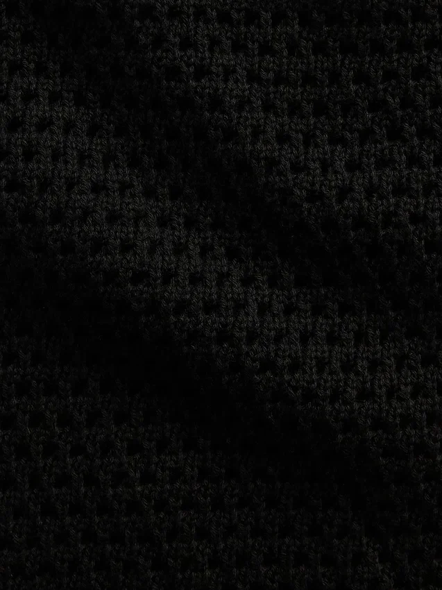 Minivestido de ganchillo 100 % algodón