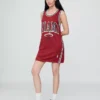 Minivestido de jersey reciclado de los Miami Heat de la NBA