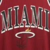 Minivestido de jersey reciclado de los Miami Heat de la NBA