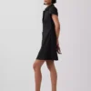 Minivestido tipo camisa con cintura imperio