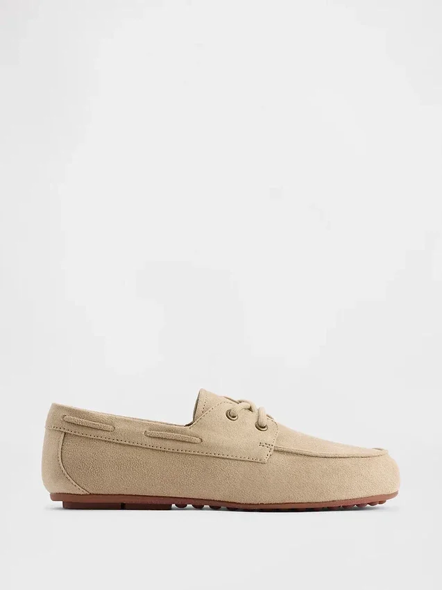 Mocasines de ante vegano para niños