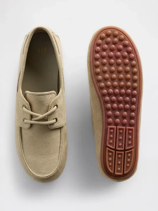 Mocasines de ante vegano para niños
