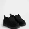 Mocasines de ante vegano para niños pequeños