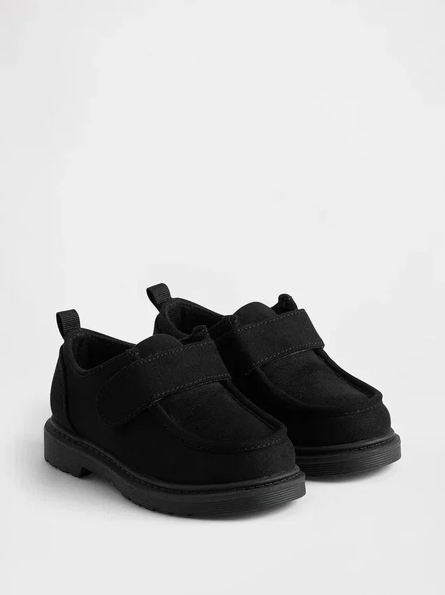Mocasines de ante vegano para niños pequeños