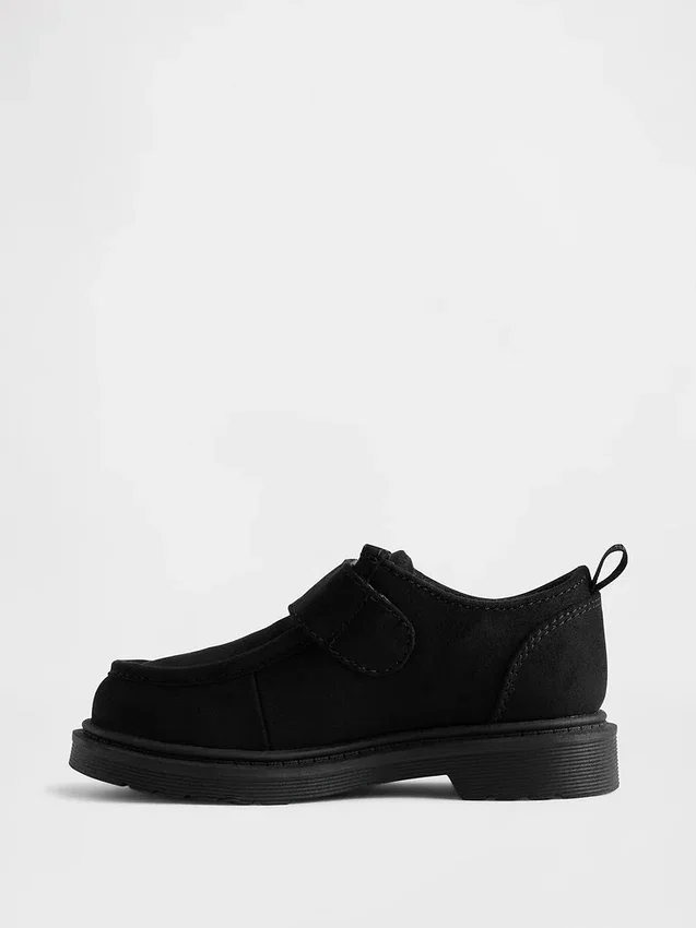 Mocasines de ante vegano para niños pequeños