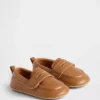 Mocasines de piel vegana para bebé