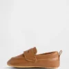 Mocasines de piel vegana para bebé