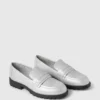 Mocasines metalizados para niños