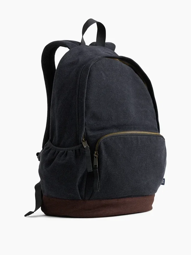 Mochila infantil de vaquero y pana
