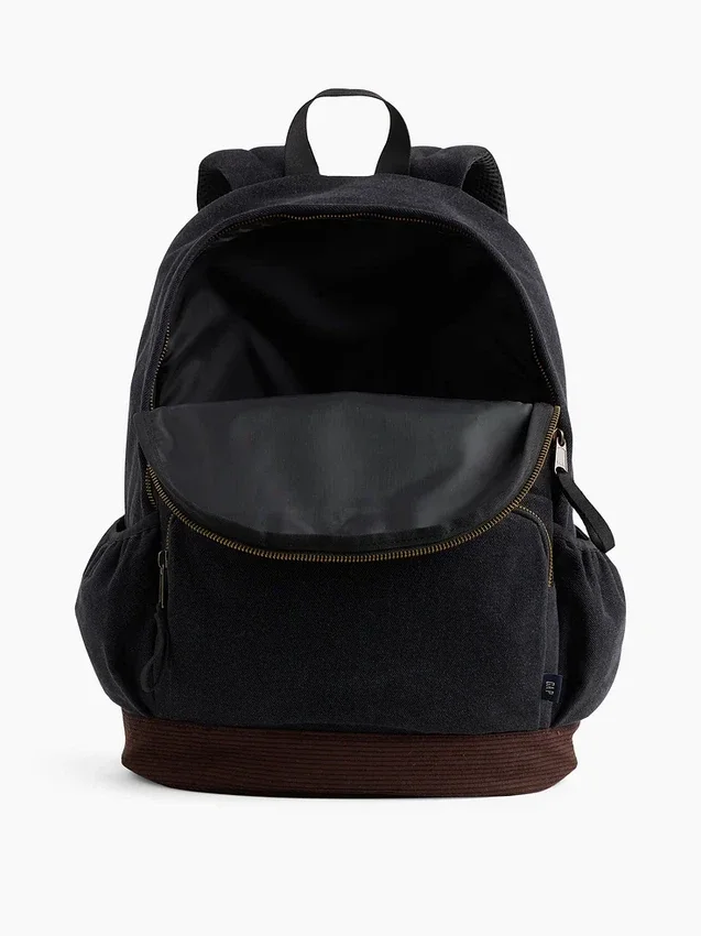 Mochila infantil de vaquero y pana