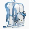 Mochila transparente para niños de Hello Kitty