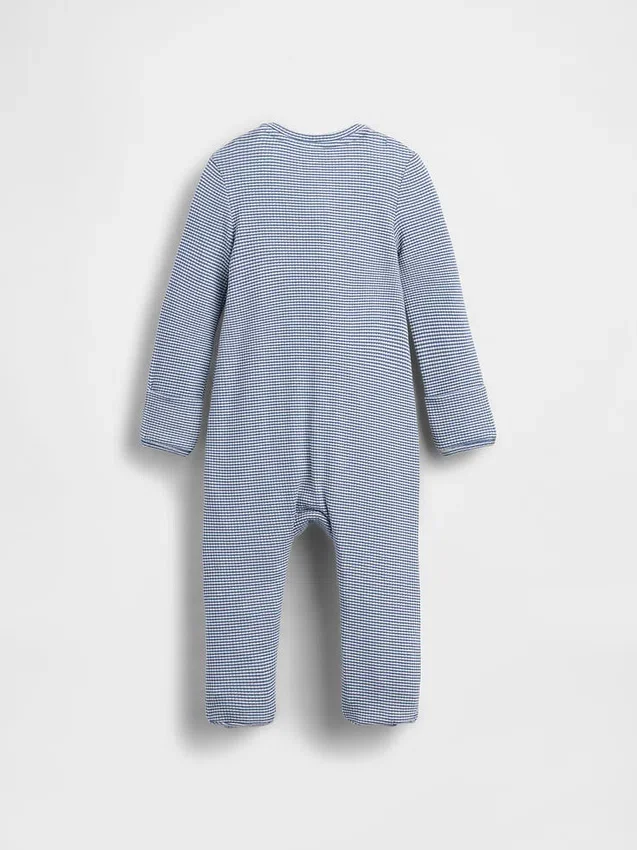 Mono con pies a rayas «Tinyrib» de la colección «Baby First Favorites»