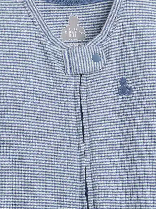 Mono con pies a rayas «Tinyrib» de la colección «Baby First Favorites»