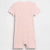 Mono corto «Baby First Favorites» de punto de canalé fino