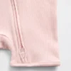 Mono corto «Baby First Favorites» de punto de canalé fino