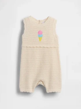 Mono corto de ganchillo «Baby Ice Cream»