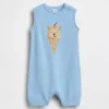 Mono corto de ganchillo «Baby Ice Cream Bear»