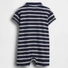 Mono corto de polo de jersey para bebé