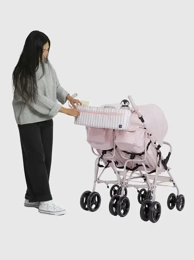 Organizador clásico babyGap para padres para cochecitos dobles