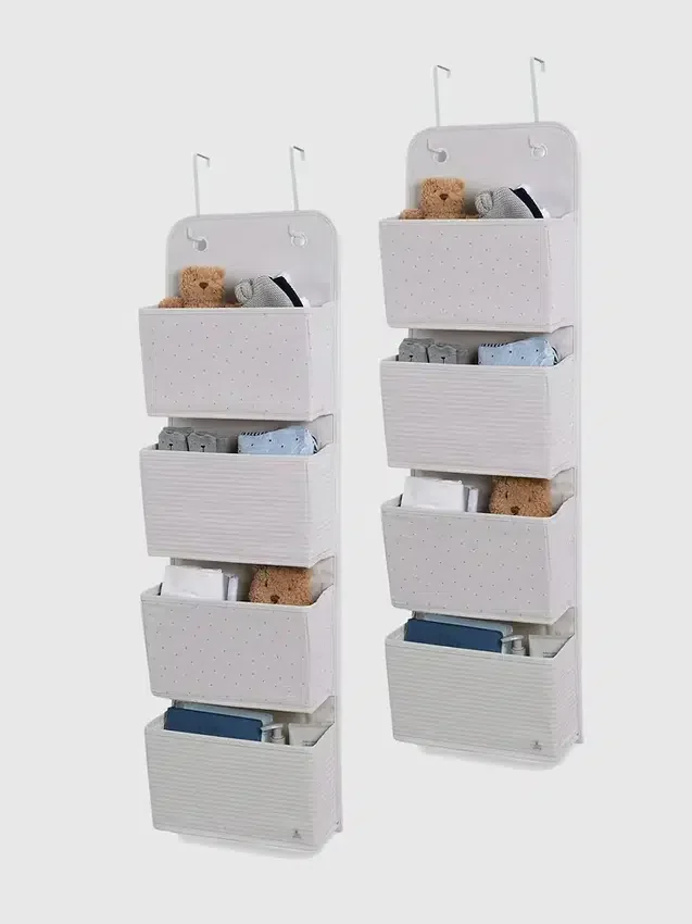 Pack de 2 organizadores de almacenamiento para colgar en la puerta de babyGap