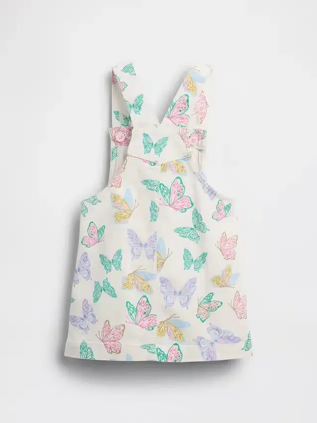 Pantalón-falda con estampado de mariposas para bebés y niños